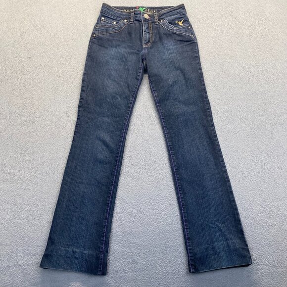 Beija Flor Jeans Love bootcut dark wash jeans mid rise size‎ Size 4,Stretch - Picture 1 of 16